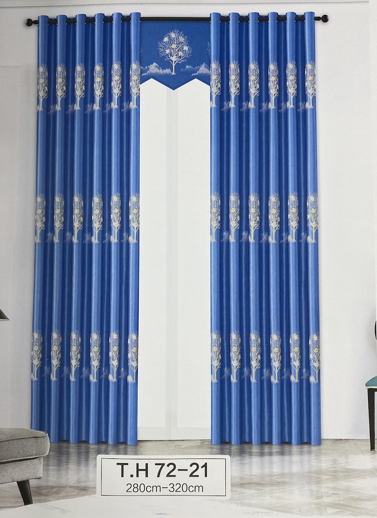 Màn vải gấm TH 72