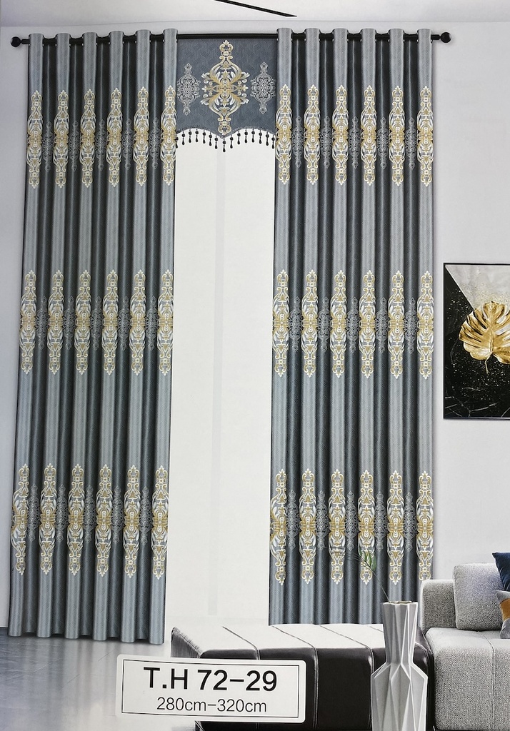 Màn vải gấm TH 72